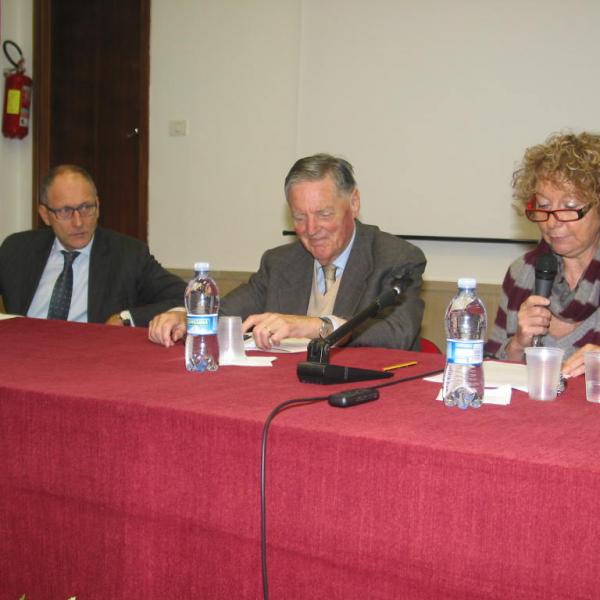 Da Sinistra Ugo Rufino, Giorgio Ba&#039;rberi Squarotti, Simona Costa